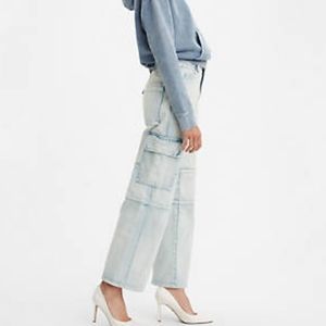 Levi's Light Blue Straight Leg Jeans